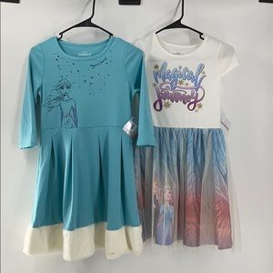 Lot of 2 Disney Frozen dresses NWT